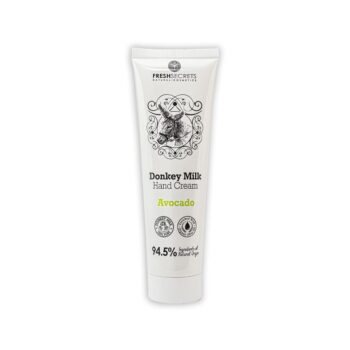 Fresh Secrets Handcreme Eselsmilch und Avocado